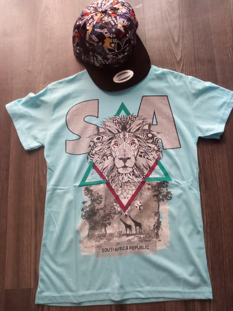 S.A Blue SKY - Brand Store Style T-shirt