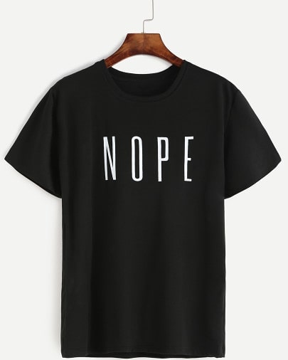 NOPE - Brand Store Style T-shirt